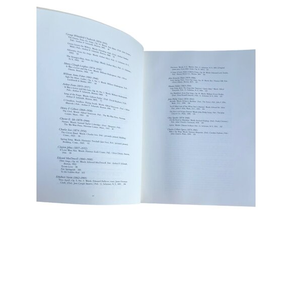 American Art Songs Of The Turn Of The Century Sheet Music Song Book Paul Sperry - Picture 8 of 10